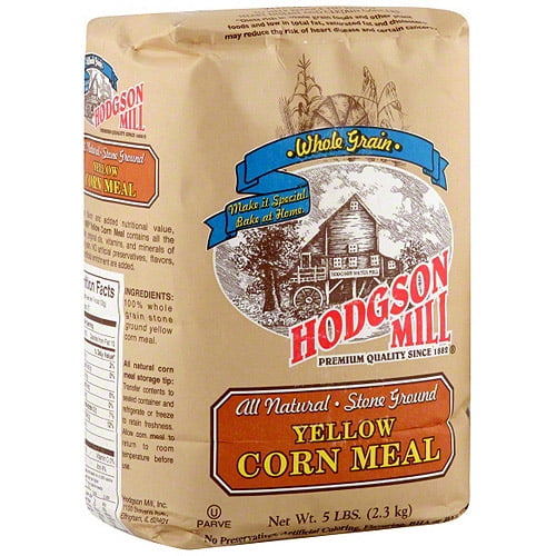 Hodgson Mill Stone Ground Yellow Corn Meal, 5 lbs. (Pack of 6)
