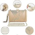 thumbnail image 4 of Women Clutch Bag Evening Bag Fringed,lady Party Wedding Clutch Purse Chaingreen, 4 of 5