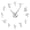 Silver,37inch, variant on Ballerina Wall Art DIY Large Wall Clock Big Needles Frameless Giant Ballet Dancer Wall Clock Oversized Dancing Girls Clock Watch(Black,27inch)