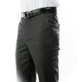 thumbnail image 4 of Azzuro Men’s 3-Pack Shades of Grey Dress Pants: Mid Grey, Light Grey, Charcoal, 4 of 7
