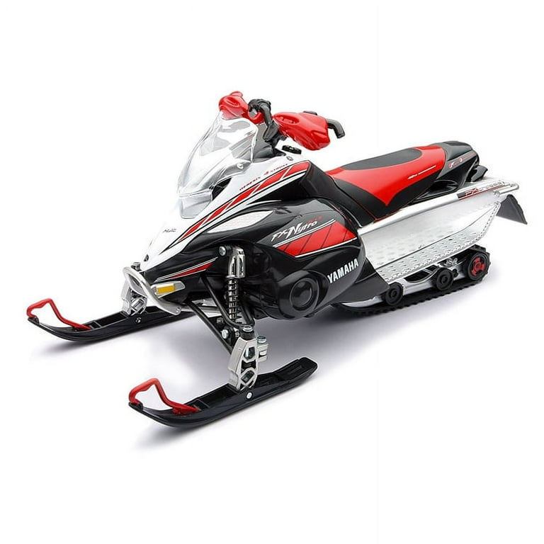 New Ray Yamaha FX Nytro Toy Snowmobile 1:12 Scale, Red/White New Ray Yamaha FX Nytro Toy Snowmobile 1:12 Scale, Red/White