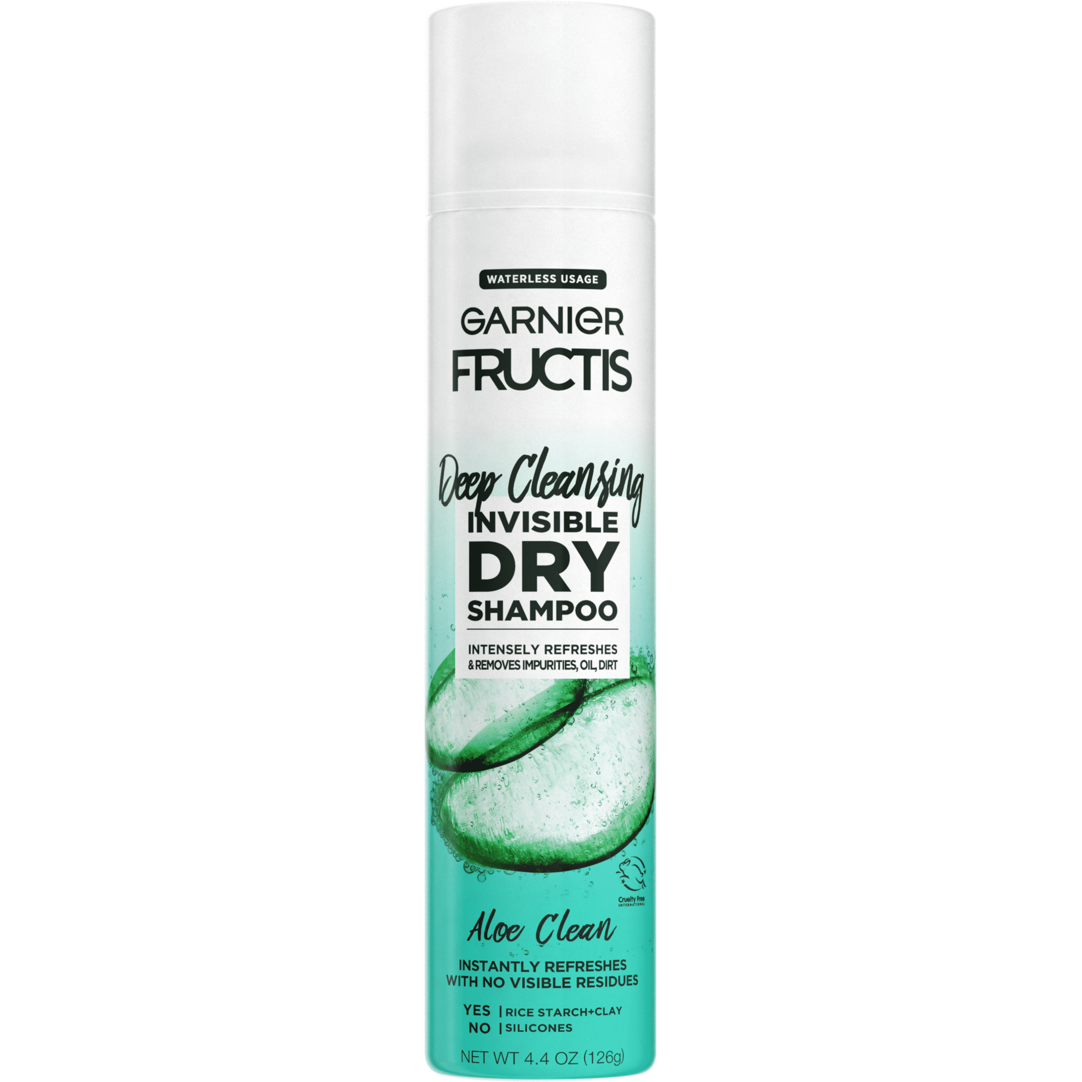 indre skyde spids Garnier Fructis Deep Cleansing Dry Shampoo with Rice Starch Clay, Aloe  Clean, 4.4 oz - Walmart.com