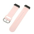 thumbnail image 4 of Correa de reloj de silicona de 22 mm Reemplazo de correas de reloj deportivo inteligente para Garmin Fenix ​​7 6 5 Rosa, 4 of 10