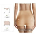 thumbnail image 4 of MEIYATING Women's Underwear Boyshorts Cotton Stretch Panties High Waisted Soft Plus Size 4 Pack, 4 of 7