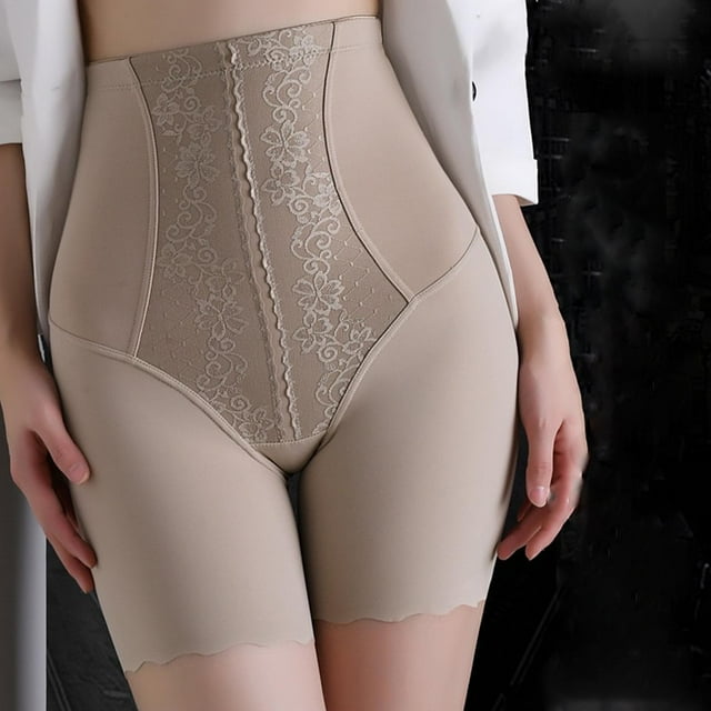 Fajas moldeadoras de cintura alta, pantalones abdominales delgados, faja posparto para mujer, moldeadora de abdomen, cintura, glúteos, pantalones de seda en la entrepierna, fajas para mujer