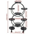 thumbnail image 2 of Metal 6 Tier 9 Potted  Stand, Metal  Stand Indoor and Outdoor, for Patio Garden Living Room Balcony Bedroom, 2 of 7