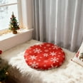 thumbnail image 5 of Christmas Chair Cushion – 15.75in Thickened Cotton-Filled Seat Pad, Soft Linen Cover for Winter Dining Chairs, Office, Garden, or Patio Use, 5 of 5
