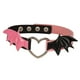 thumbnail image 5 of Gargantilla Collar Yinane Punk Cadena Joyería Clavícula Amor Corazón Gótica Steampunk cuero PU negro rosa, 5 of 8