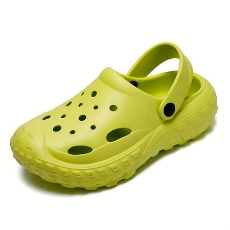 

Men&Women Platform Clogs Out Closed Toe Soft Sole Slide Shoes Casual Summer Outdoor Beach Garden Sandals water shoe Flip Flops-（）36-37