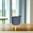 thumbnail image 1 of PTOOTP Self Watering Planters with Water Level Indicator 1Set Grey Plastic for Balcony and Indoor Plants, 1 of 8