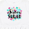 thumbnail image 4 of Inktastic Sister Squad Hearts Girls Toddler Dress, 4 of 5