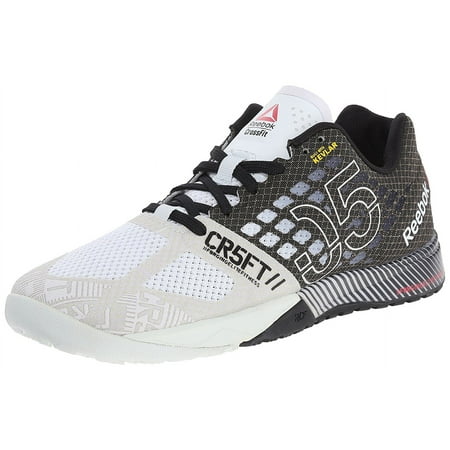 Reebok Women's R Crossfit Nano 5.0 Training Shoes White/Black/Neon Cherry (7.0M)