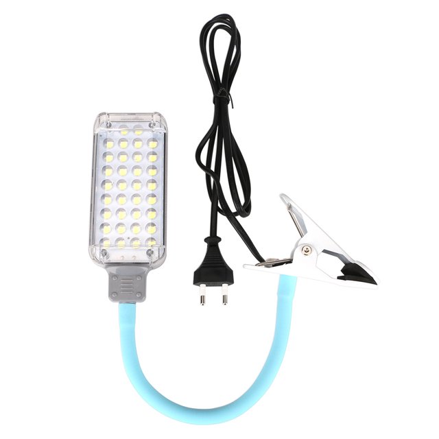 RV 1 pieza 34LED con clip fijo en línea lámpara de acceso estándar europeo lámpara de mantenimiento luz de trabajo