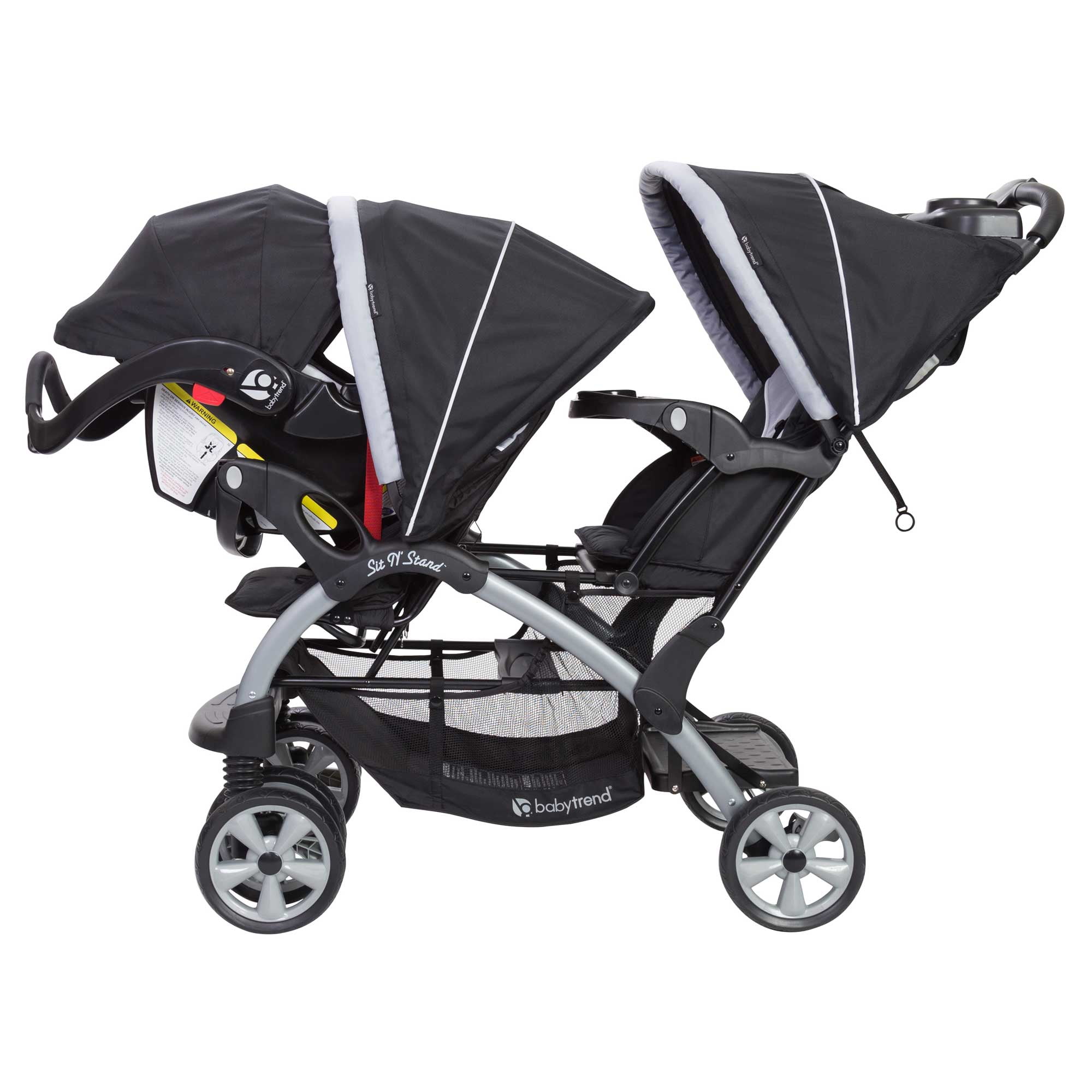 sit and stand stroller travel system