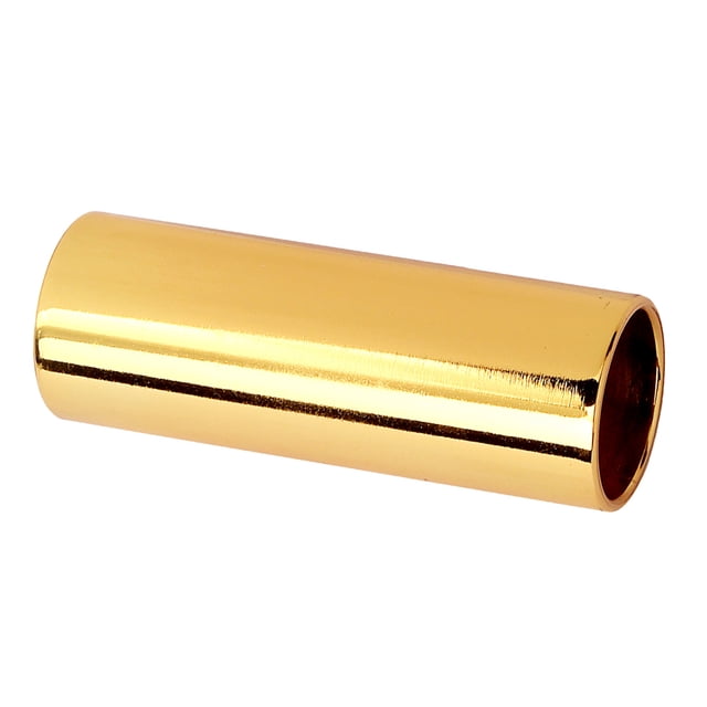 WRITWAA 1Set Brass Guitar Slide Cylinder Tube for Smooth String Play Golden Musicians Guitarists Acoustic Music