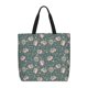thumbnail image 1 of Fotbe Hedgehogs and Flowers Bolsa Tote con Estampado para Mujer, Bolsos con Cremallera, Bolsa de Hombro Casual de Gran Capacidad con Bolsillos Internos, 1 of 7