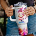 thumbnail image 2 of Mom Tumbler 40 Oz Tumbler With Handle And Straw - Mothers Day Gifts Tumbler Cup With Leak Proof Lid, Mothers Day Gifts For Mom, Mothers Birthday Gifts, Best Mom Ever Gifts, 2 of 6