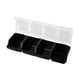 thumbnail image 4 of Organizador de tornillos, contenedor de almacenamiento, garaje portátil con tapa, almacenamiento de ferretería Negro, 4 of 9
