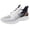 A, variant on Running Shoes for Men Breathable Knit Sneakers with Soft Cushion Sole, Comfortable Wide Width Sport Shoes 𝖫a𝖼e Up Workout Footwear Lightweight Tennis Athlet𝗂c Shoes for Hiking Jogging