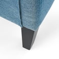 thumbnail image 7 of Noble House Blue Pale Standard Contemporary Fabric Push Back Recliner, 7 of 7