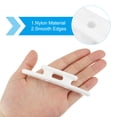 thumbnail image 4 of 4" Nylon Boat Dock Cleat Kayak Cleat Dock Rope Tie Cleat for Marine Deck, White 2 Pack, 4 of 6