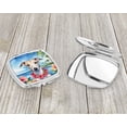 thumbnail image 3 of Whippet Luau Compact Mirror 2.75 in x 3 in, 3 of 4