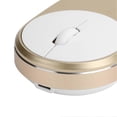 thumbnail image 3 of 2.4Ghz Wireless Mouse Chargeable Bluetooth Optical USB Plugin Notebook Office Accessories(Golden ), 3 of 4