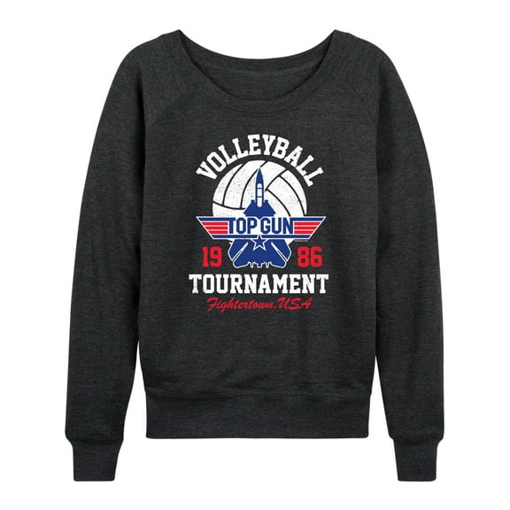 Top Gun - Volleyball Tournament - Women's Lightweight French Terry Long Sleeve Shirt