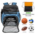thumbnail image 3 of Mochila para baloncesto Xelfly de 25 L impermeable con compartimento para balón, 3 of 8