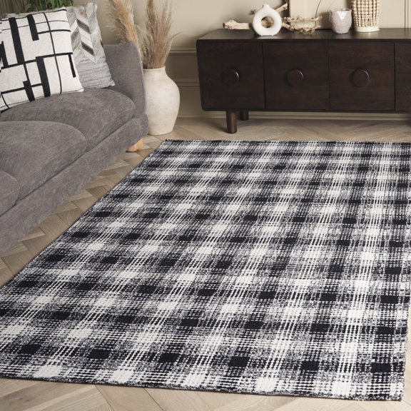 Safavieh Genre Jada Geometric Area Rug, Black/Ivory, 8' x 10'