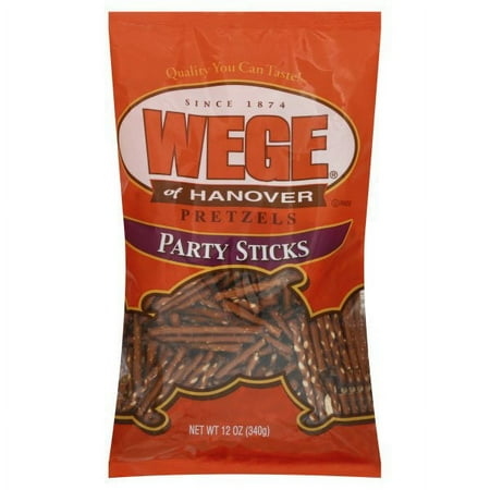 Wege Of Hanover Party Sticks Pretzels, 12 Oz.