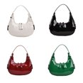thumbnail image 4 of Jumpingount Bolso de hombro pequeño, compacto y espacioso, negro, para mujeres y niñas, imprescindible para lo esencial diario, duradero Bolsas de mensajero y de hombro negro, 4 of 6