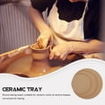 thumbnail image 6 of Homoyoyo 3-Piece Stackable Wooden Pottery Forms Set, Round Unfinished Wood Rounds for Ceramic Clay Handbuilding and Craft Shaping, 6 of 8