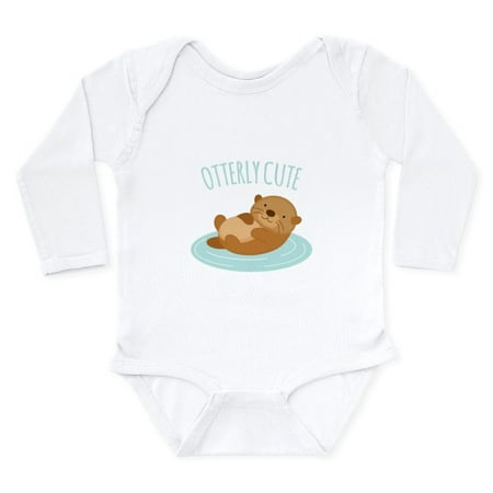 

CafePress - Otterly Cute Body Suit - Long Sleeve Infant Bodysuit