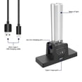 thumbnail image 2 of Eleanos Controller Pro Charger, 2 in 1 LED Charging Dock Station Stand for Switch Oled Joy-Con, 2 of 8