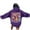 A152-Purple, variant on FYDUU Women's Hoodies Casual Letter Print Quarter Zip Sweatshirt Long Sleeve Pullover Loose Fit Hoodie Streetwear Casual Hoodies Sweatshirts Top Beige