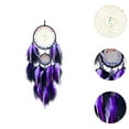 thumbnail image 6 of deevoka Dreamcatcher Wall Decor Decorative Dreamcatcher for Party Home Birthday Gift violet, 6 of 9