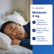 Pure Encapsulations Melatonin 3 mg - Antioxidant Supplement to Support Natural Sleeping & Relief of Occasional Sleeplessness - for Natural Sleep Support* - 180 Capsules
