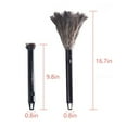 thumbnail image 3 of Retractable Handheld Duster Reusable Simulated Feather, Adjustable Length, Soft Delicate Cleaning, Hanging Storage, for Home Car Office Delicate Surfaces Dust Removal, 3 of 9