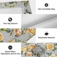 thumbnail image 6 of Yellow Rose Outdoor Rug for Patio/Deck/Porch, Non-Slip Large Area Rug 5 x 8 Ft, Vintage Country Botanical Floral Vines Indoor Outdoor Rugs Washable Area Rugs, Reversible Camping Rug Carpet Runner, 6 of 8