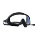 thumbnail image 2 of Gafas de natación impermeables de amplio campo de visión con correa ajustable y tapones para los oídos, ideales para buceo y para cabello largo corto., 2 of 8