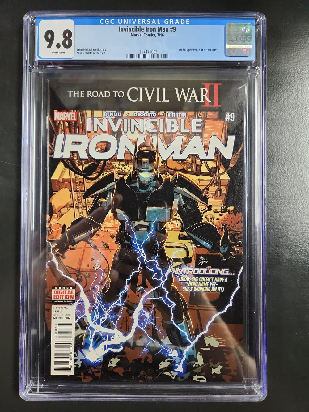 Invincible Iron Man #9 - CGC 9.8 Comic Book