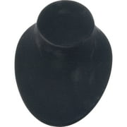 3 Necklace Bust Black Jewelry Counter Showcase Display