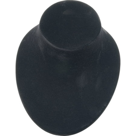 3 Necklace Bust Black Jewelry Counter Showcase Display