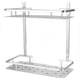 thumbnail image 3 of Estante de ducha y solución de almacenamiento de cocina para el hogar Estante de baño de aluminio resistente al óxido, 3 of 8