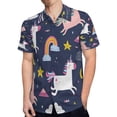 thumbnail image 4 of High Quality Hawaiian Shirts for Men Short Sleeve Aloha Beach Shirt Floral Summer Casual Button Down Shirts Blouses TPEXJE, 4 of 7