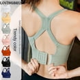 thumbnail image 3 of Las Mujeres Sujetador Deportivo Push Up Crop Top Femenino Fitness Gimnasio Hueco Respiración Superior Sexy Running Yoga Atlético Ropa Deportiva pangjing, 3 of 4