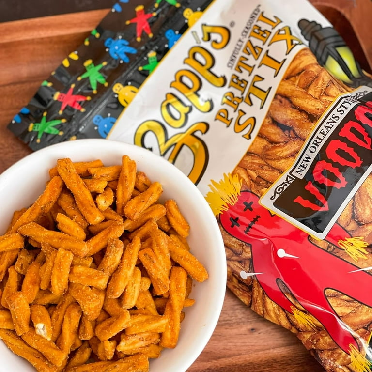 3 pack) Zapp's Voodoo Flavor Pretzel Stix, 16 oz Bag - Walmart.com