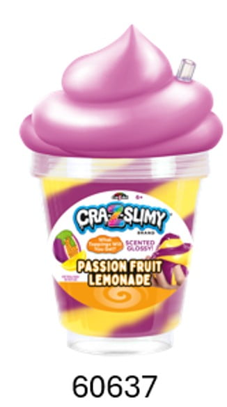 CRA-Z-SLIMY PASSION FRUIT LEMONADE Slime, Ages 6+.  Great gift for any occasion.