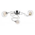thumbnail image 1 of Z-Lite Auge 3 Light Semi Flush Mount in Chrome, 1 of 1